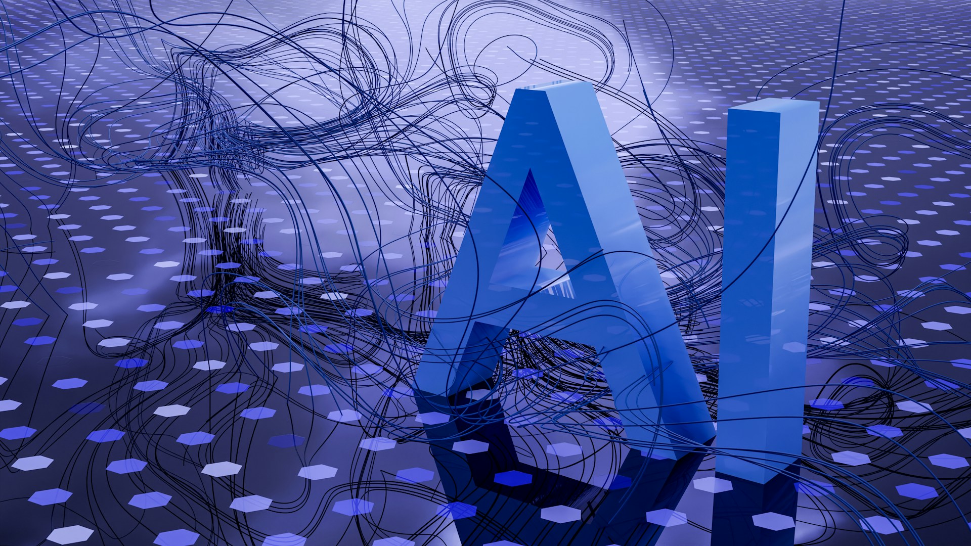 a-computer-generated-image-of-the-letter-a-