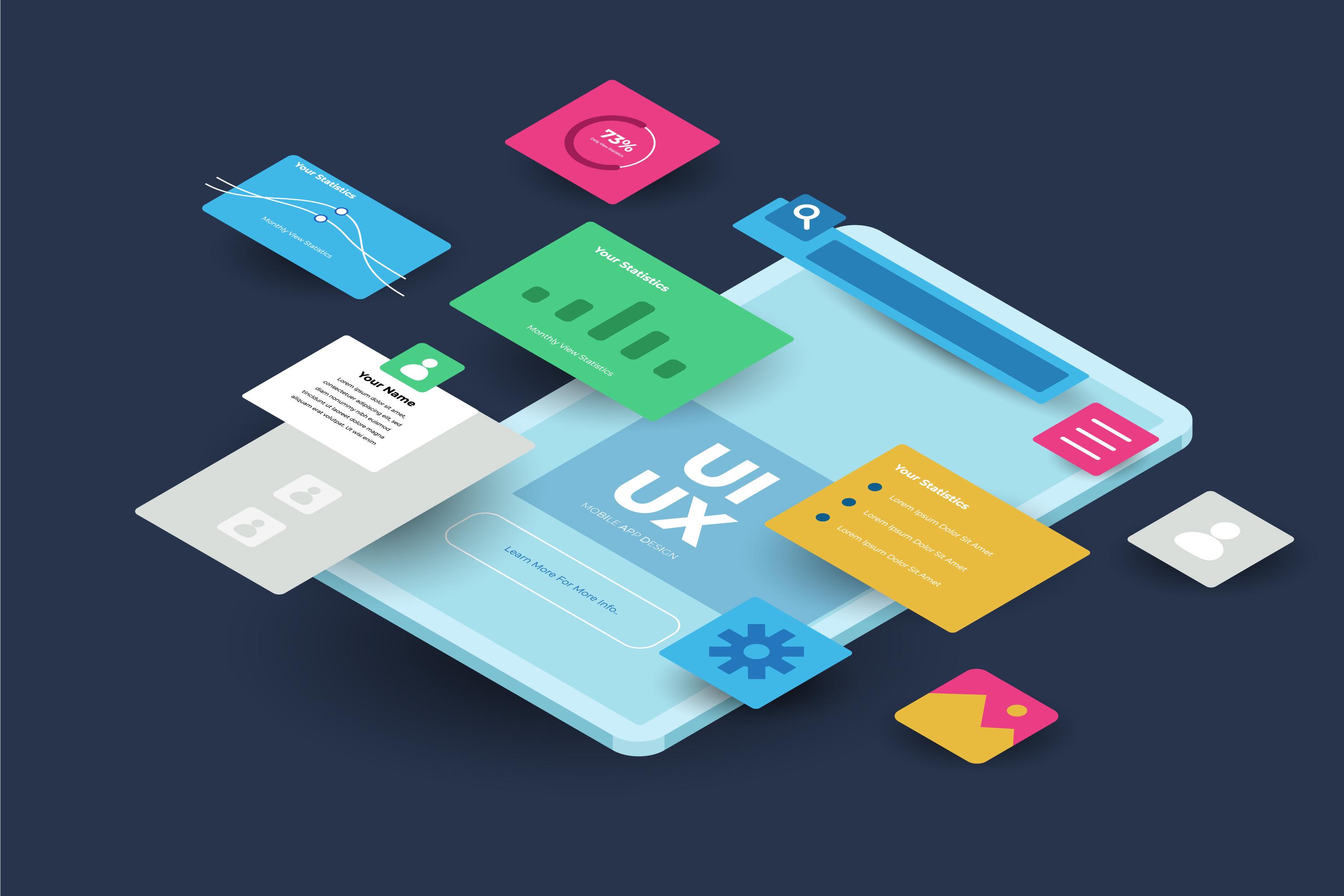 isometric-ui-ux-background