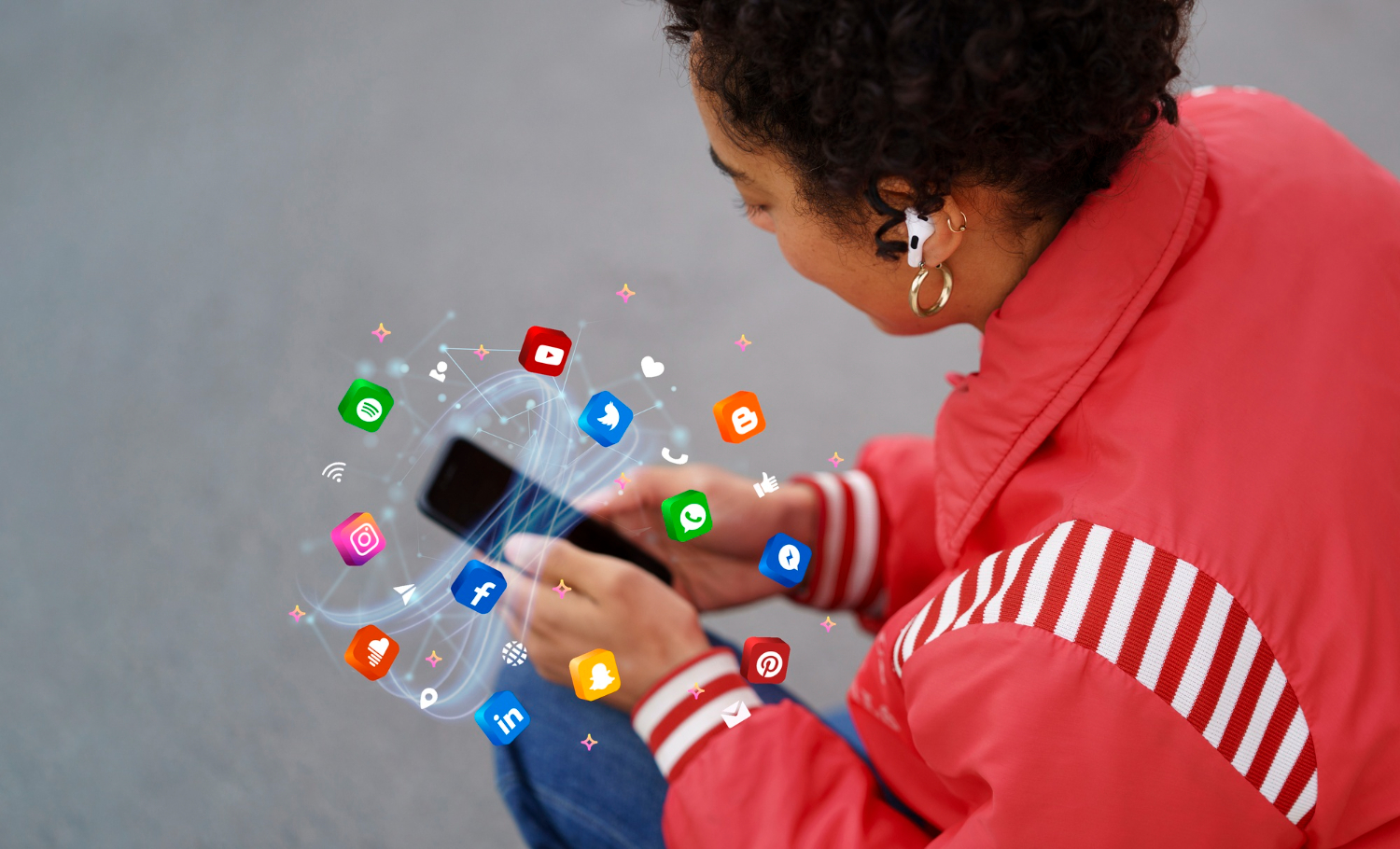 high-angle-woman-holding-smartphone