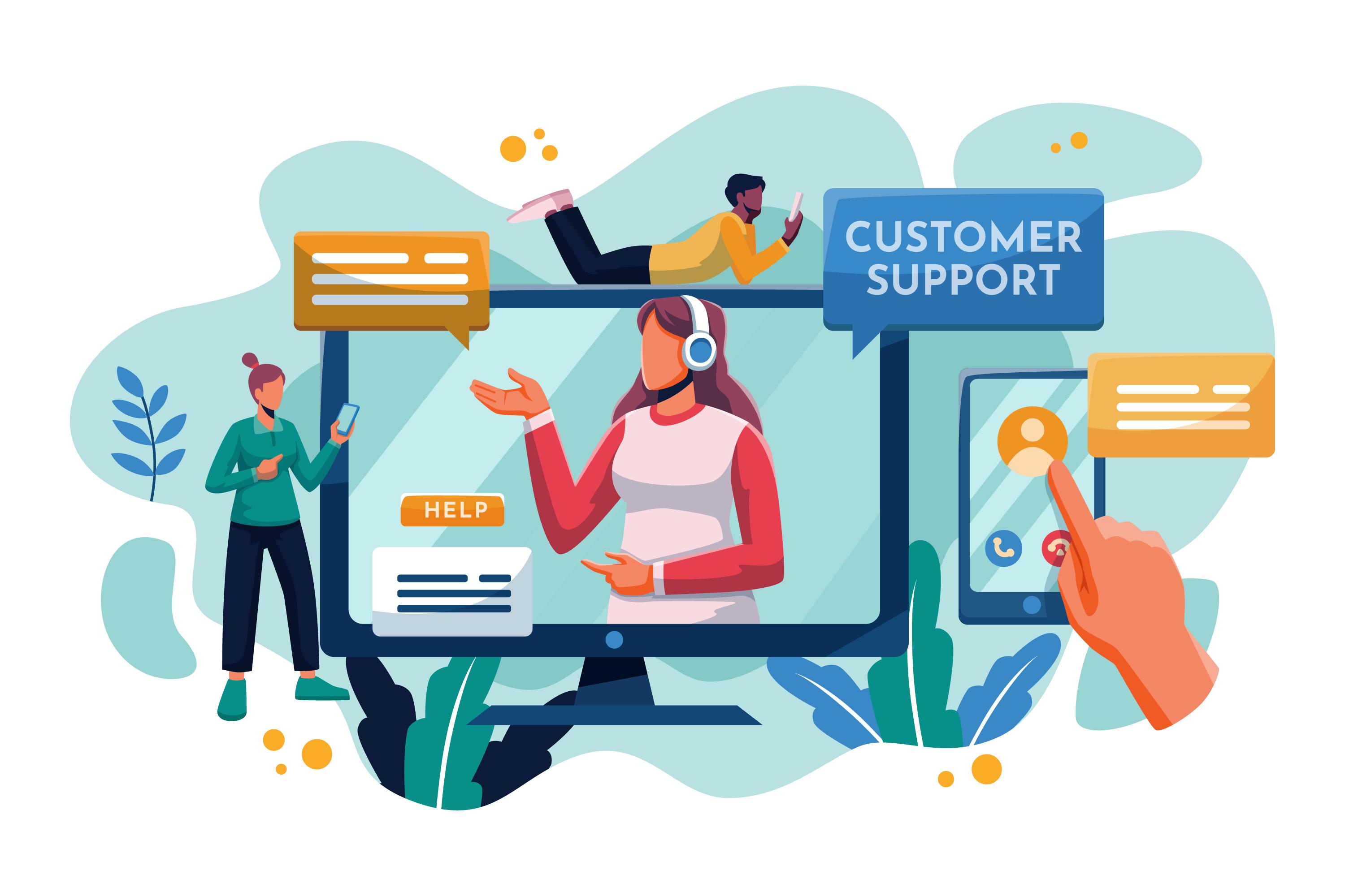 organic-flat-design-customer-support